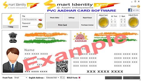 smart aadhaar card pro licence key|Smart Pro Aadhar Card Software .